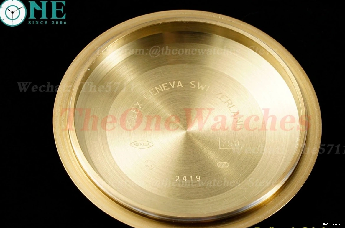 JDF (Gain Black 228238 YG DayDate VR3255 Dial V4 Textured 40mm YG Weight) 1204